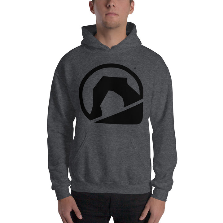 Black Arch Hoodie